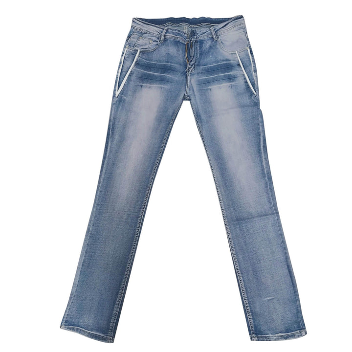 Damen-Bootcut-Jeans mit Flaggen-Details – Madison