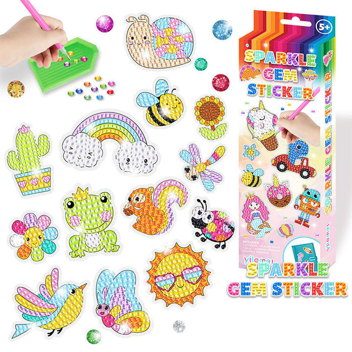 Kreatives Diamantsticker-Set - ShinyGem
