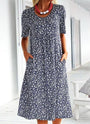 Stilvolles Kleid mit Blumenmuster – Eva | Das perfekte leichte Sommerkleid!