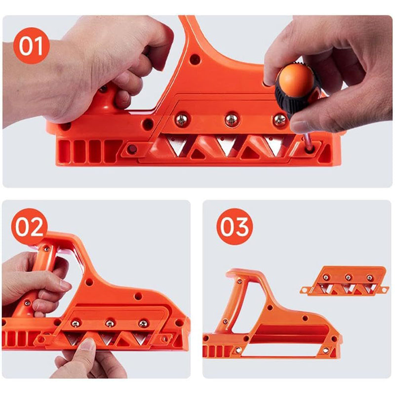 Handschaver für Gipskarton & Holz – EdgePlane Pro