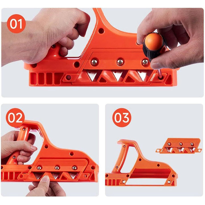 Handschaver für Gipskarton & Holz – EdgePlane Pro