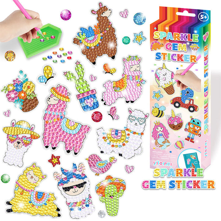 Kreatives Diamantsticker-Set - ShinyGem