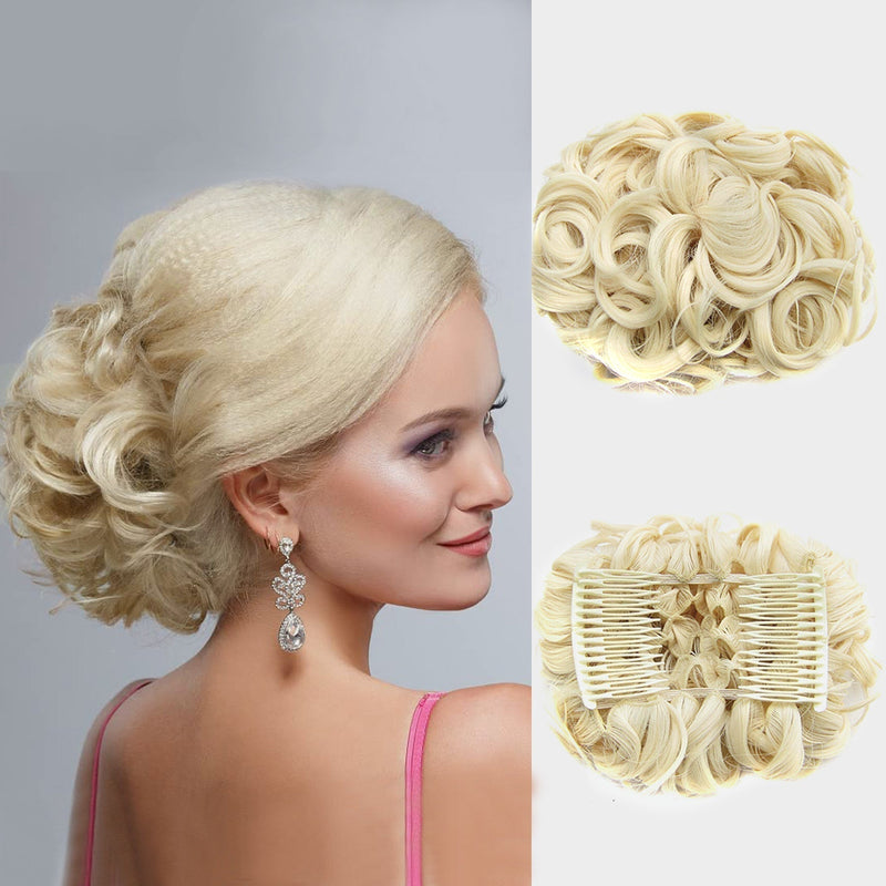 Krullende Knot Hairextension – FluffyFix