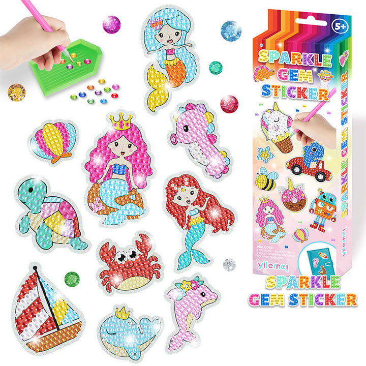Kreatives Diamantsticker-Set - ShinyGem