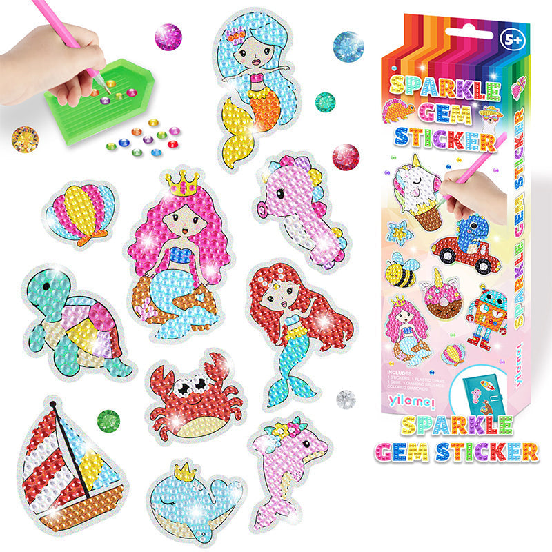 Kreatives Diamantsticker-Set - ShinyGem