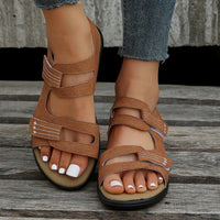 Lässige Damen Sandalen mit Klettverschluss – Nina