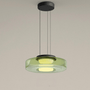 Moderne Glas-Hängeleuchte im Bauhaus-Stil - AuroraSphere