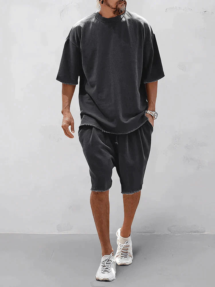 Lässiges Herren Sportset im Loose-Fit-Stil – Cassian