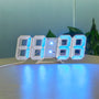 3D LED Wanduhr mit Dimmbarem Licht – Timora