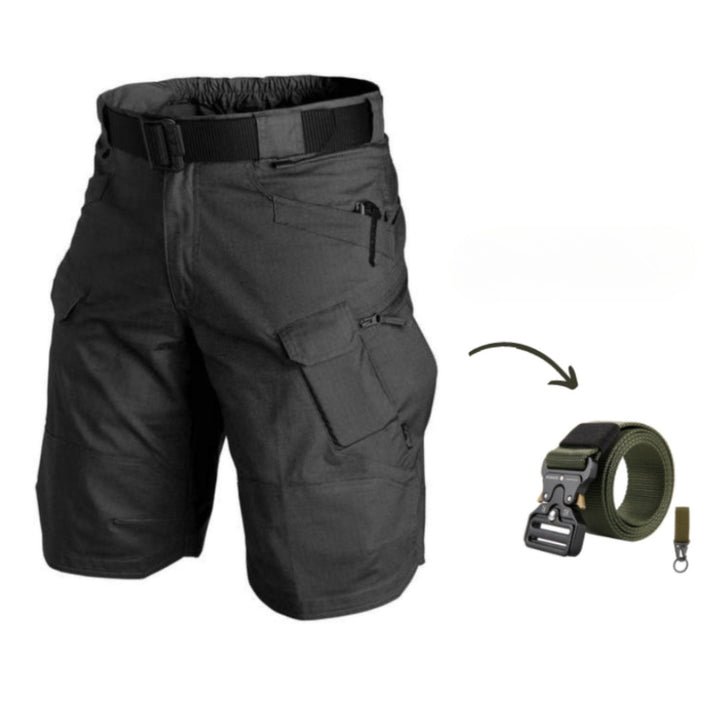 Cargo-shorts til herrer med 7 lommer og gratis bælte – Taro