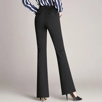 Schlank ausgestellte High-Waist-Hose – Mila