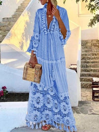 Stilvolles figurbetontes Spitzenkleid Damen – Elina