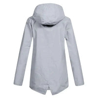 Trendige Damen Regenjacke mit Kapuze - Liora