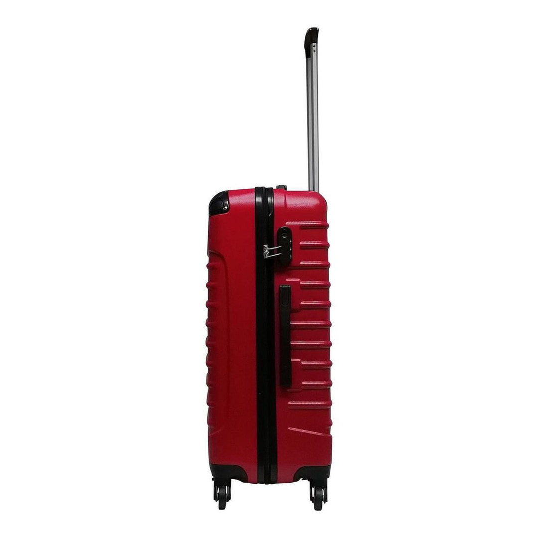 2-teilige Hartschalen-Kofferset – Siena Rosso