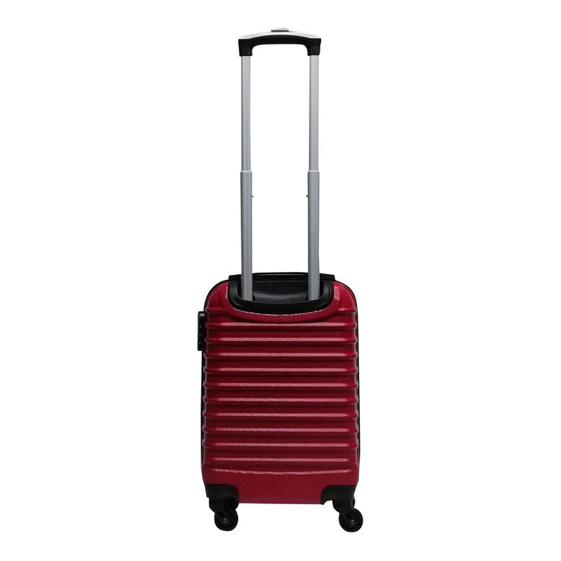 2-teilige Hartschalen-Kofferset – Siena Rosso