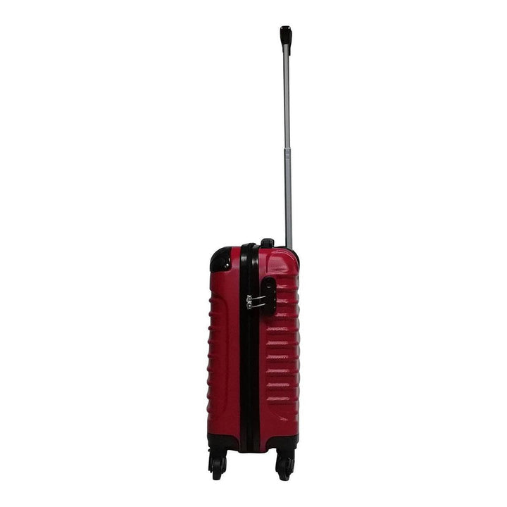 2-teilige Hartschalen-Kofferset – Siena Rosso