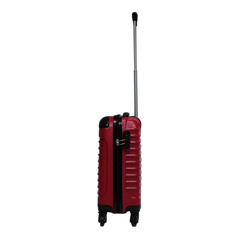 2-teilige Hartschalen-Kofferset – Siena Rosso