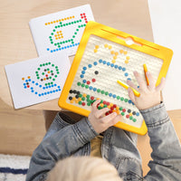 Magnetische Zeichenplatte mit Perlen - MagniDots