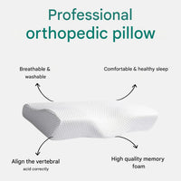 Orthopädisches Visco-Schaum Schlafkissen – Nesto