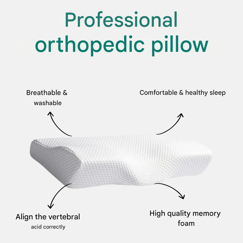 Orthopädisches Visco-Schaum Schlafkissen – Nesto