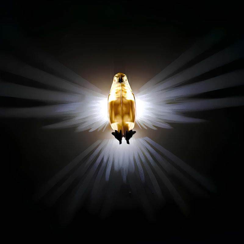 Beleuchtete Flügel Wandleuchte - LumaWings
