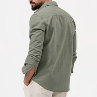 Stylische Herren Cargo Hemd - Tobias