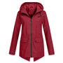 Trendige Damen Regenjacke mit Kapuze - Liora
