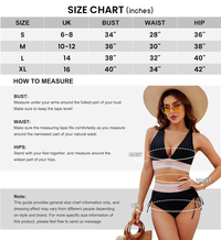 Formendes Bikini-Set mit High-Waist-Slip & Push-up-Top – Selina | 1 kaufen, 1 gratis
