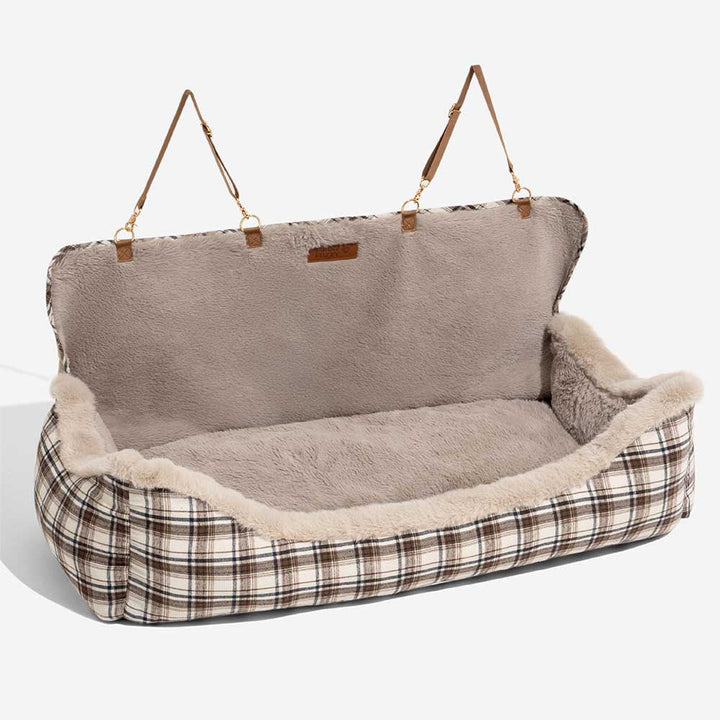 Plüsch-Autositz für Haustiere – RideSafe CozySeat