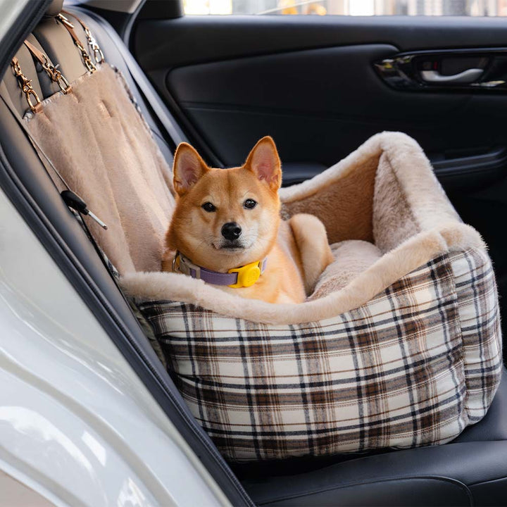 Plüsch-Autositz für Haustiere – RideSafe CozySeat