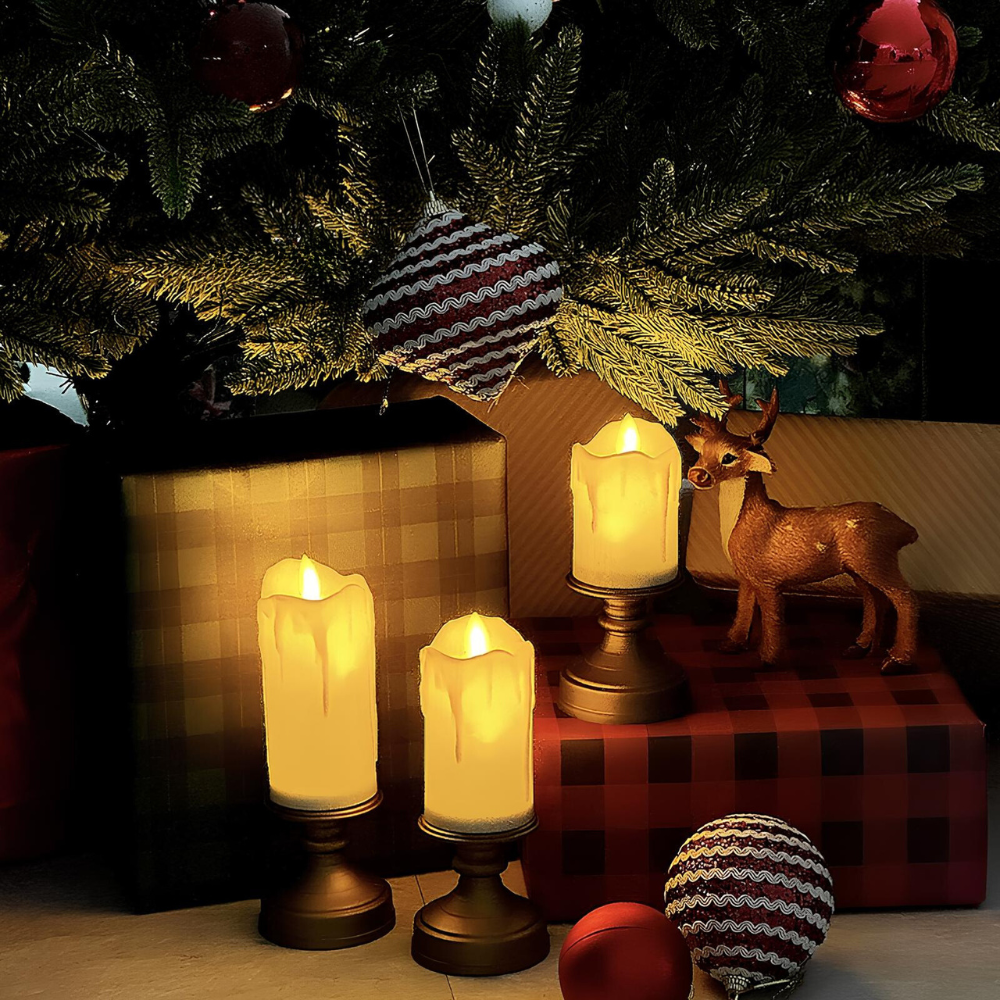 Stimmungsvolle LED-Kerzen - GlowFlicker