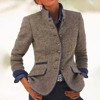 Stilvolles einfarbiges Damen-Cardigan - Nova
