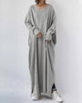 Sommerliches Maxikleid aus Baumwoll-Leinen-Mix – Sorella