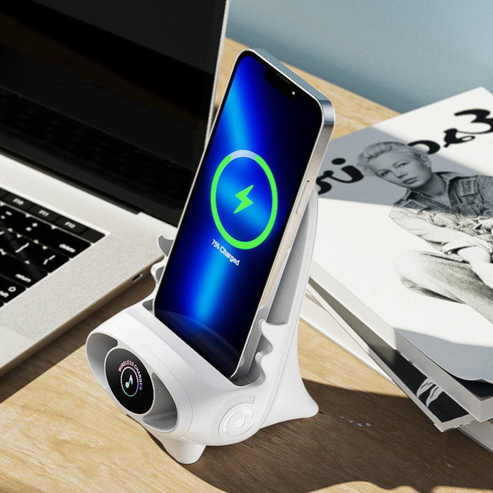 Drahtloser Telefonhalter mit 15W Schnellladefunktion - FlexCharge Chair