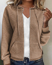 Damen Freizeitjacke mit Reißverschluss & Taschen – Wynona