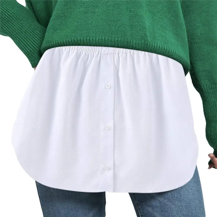 Damen Shirtverlängerer mit Elastischem Bund – Noelle