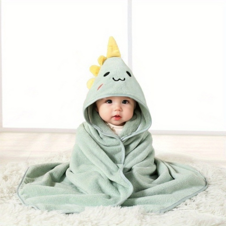 Babybadetuch mit Kapuze – SnuggleSplash