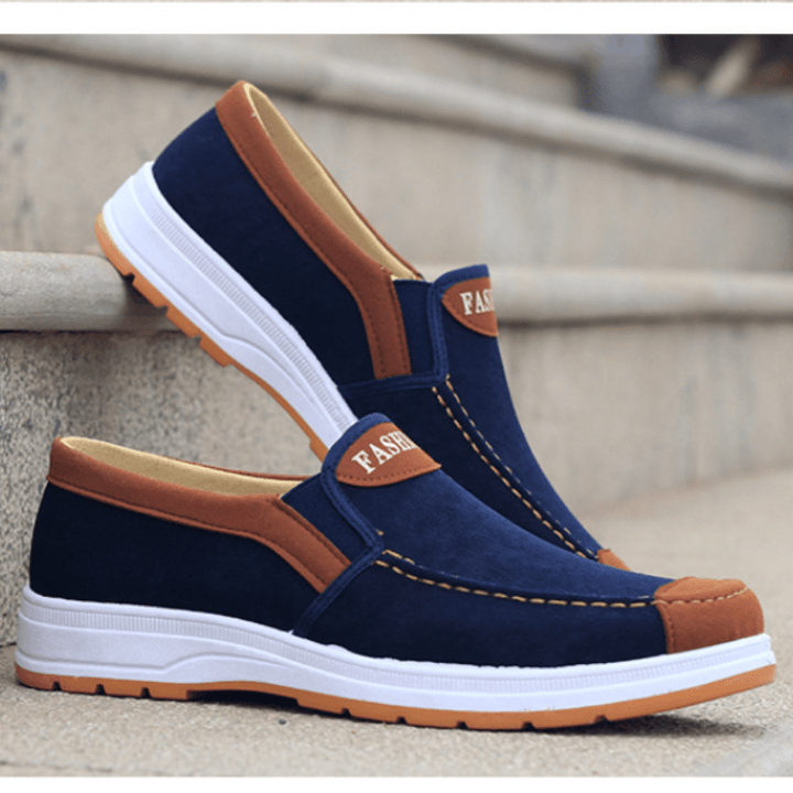 Herren Slip-On Canvas-Schuhe – Matteo