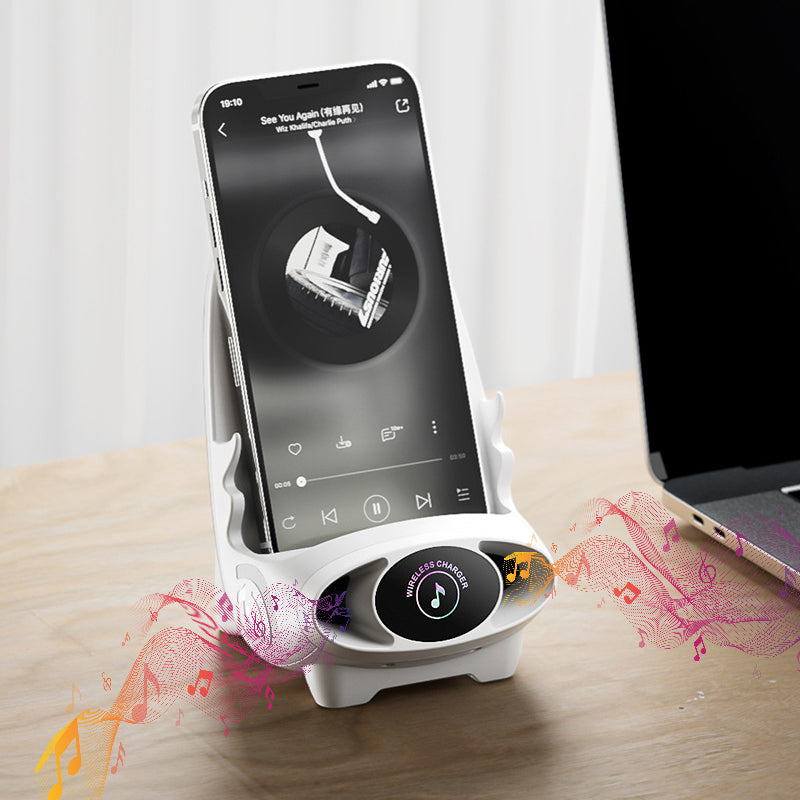 Drahtloser Telefonhalter mit 15W Schnellladefunktion - FlexCharge Chair