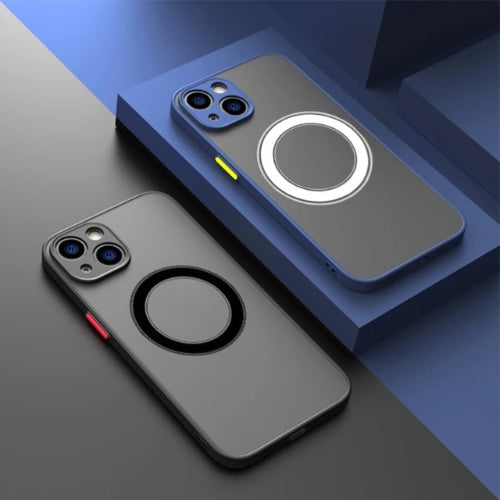 Mattes magnetisches Handyhülle mit Magsafe & Fallschutz – 1+1 KOSTENLOS