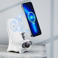 Drahtloser Telefonhalter mit 15W Schnellladefunktion - FlexCharge Chair