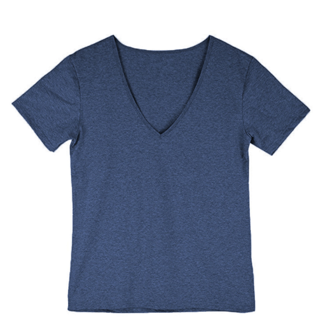 Lässiges & Figurbetontes Herren V-Ausschnitt T-Shirt – Jonas