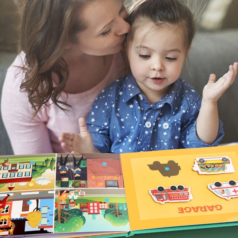 Bildungs-Busy Book für Kinder – LearnJoy