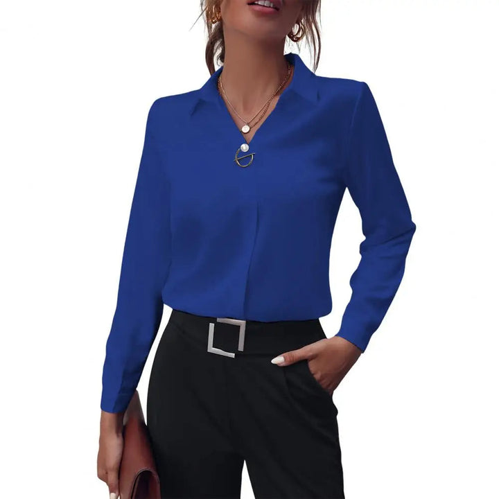Elegante Chiffonbluse für Damen – Amélie