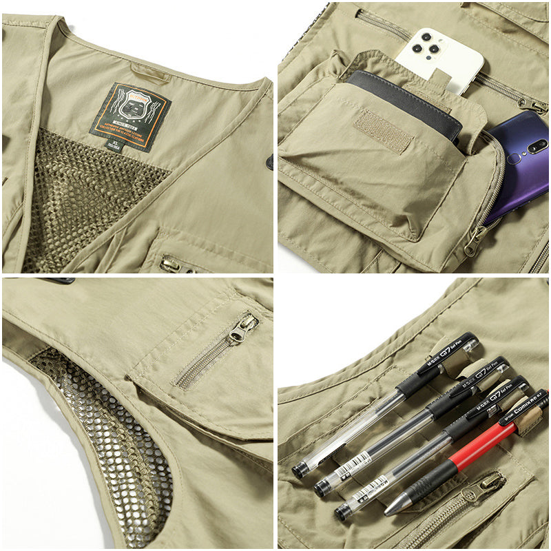 Leichtes Herren Outdoor-Weste – Viktor