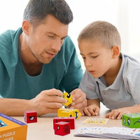 Bildungs-Puzzle-Spiel - BlockiMix