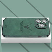 Luxe Hirschleder iPhone Hülle - Veltro