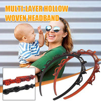 Geflochtenes Haarband mit Grip – Bibi