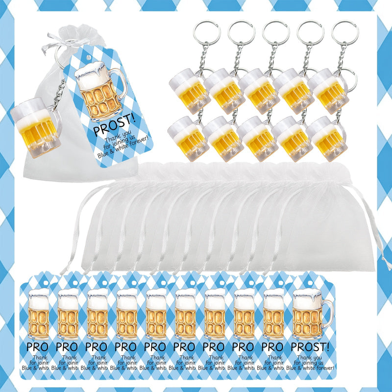 Bierkrug Schlüsselanhänger Set – ProstBundle Oktoberfest 2025