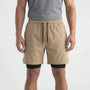 2-In-1 Men's Sport Shorts With Liner - Freddie